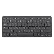 Trands Durable Ultra Slim Splash Proof Mini Wireless Keyboard