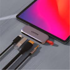 Unitek Hub Q4 Usb-c Hub For Ipad Pro And Air With Hdmi