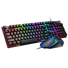 Thunder Wolf Gaming Wired Usb Keyboard And Mouse Set