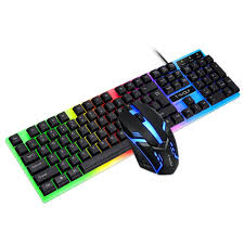 Thunder Wolf Gaming Wired Usb Keyboard And Mouse Set