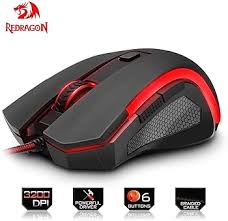 Redragon Nothosaur Wired Laser Gaming Mouse Black