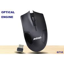 Andowl Mouse Wireless Capital Mouse Super Sensitive Portable