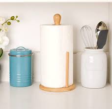 Orchid Wooden Kitchen Tissue Holder