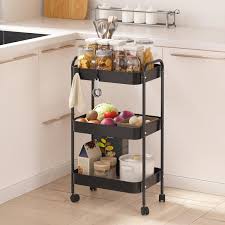 Metal 3 Tier Multi-purpose Organizer Kitchen Rack