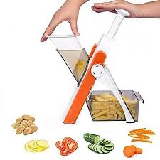 Safe Spring Slicer For Kitchen - Orange