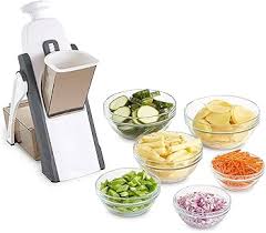Safe Spring Slicer For Kitchen - Grey