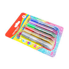 Keyroad Glitter Glue Metallic 6 Colors