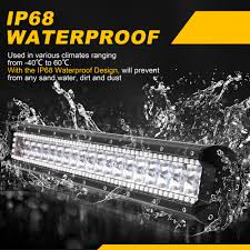 Waterproof LED Light Bar 20" 126W