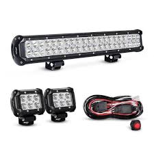 Waterproof LED Light Bar 20" 126W