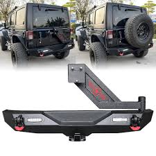 Rear Bumper 2007-2017 Jeep Wrangler/JK (Without LED Light)