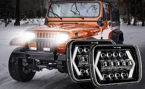 7x6" LED Projector Headlights