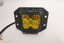 4inch 40W LED Side Shooter Yellow Lens