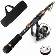 Mini Carbon Sea Fishing Rod (2.7m) with Black Bag