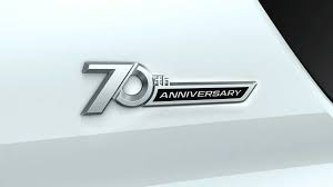 70th Anniversary Emblem Body Sticker for Land Cruiser LC300 2022-on
