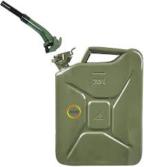 Green Jerry Can Fuel 20L