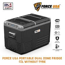 Force USA Portable Dual Zone Fridge