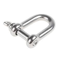 D Shackle Stainless Steel 8mm