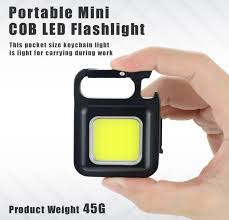 COB Rechargeable Keychain Light