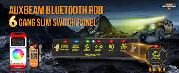 AS-600 RGB Slim Switch Panel with APP & Remote Control
