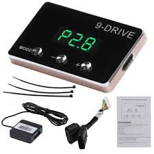 Acclope 9-Drive Electronic Throttle Controller Accelerator Pedal (Green) for 2008+ Toyota LC200 V6