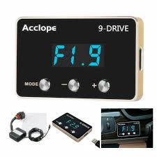 Acclope 9-Drive Electronic Throttle Controller Accelerator Pedal (Blue) for 2008+ Toyota LC200 V6