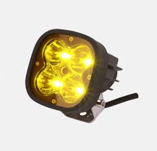 4 Inch LED Light 40 Watts Yellow and White