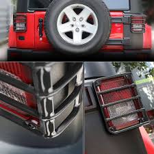 Tail Lamp Guard For Jeep Wrangler Jk07+ (jy-je-140)