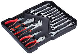 Tool Set With Combination Wrench 187