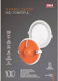 Yolo 10W Round Panel Light 4000K