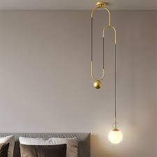 MLA1881G Hanging Light - Gold D350*H1200mm