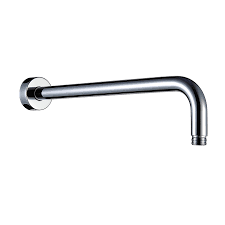 Arm Shower Round Lux Chrome