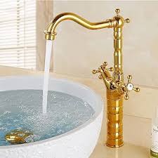 Norva High-leg Basin Mixer(Luxury Gold)