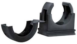 Flexicon FCL Series Conduit Clip Conduit Fitting, Black Qatar