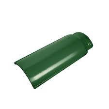 Wave Roof Tile – Ridge Islamic Green: