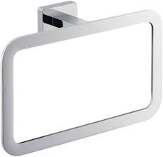 Lesa Brass Towel Holder - Chrome