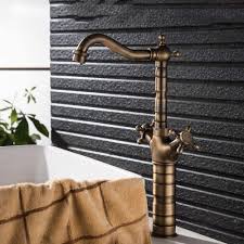 Norva High-leg Basin Mixer - Antique Brown