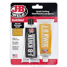 عبوة مزدوجة من معجون إيبوكسي فولاذي من JB WELD KWIKWELD PRO SIZE سعة 10 أونصة