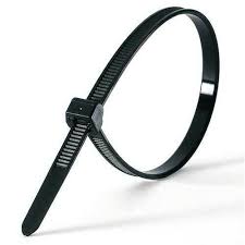 BANDEX BLACK NYLON CABLE TIES (100PCS/PACKET)