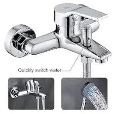 Fushion Shower Mixer Chrome BuyonBudget
