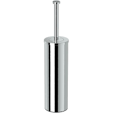 Self Wall Toilet Brush Holder Round - Chrome