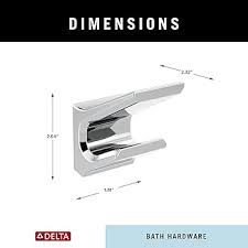 Delta Pivotal Double Robe Hook