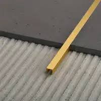 Tile Trim – Brushed Brass U Profile | BUP05-17BS (2mtr)