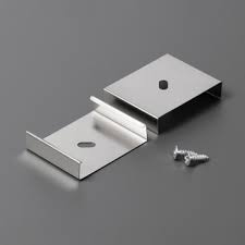 Tile Trim Clip – Stainless Steel Fixing Bracket with Screws