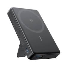 Anker Maggo Power bank With Foldable Stand (10,000MAH,7.5W)-(A1652H11)-Black