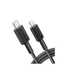 Anker 322 USB-A TO USB-C Braided Cable 3FT (A81H6H11) - Black