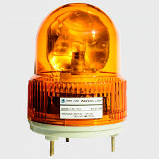 CAMSO 12V DC AMBER REVOLVING WARNING LIGHT