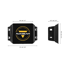 V-Max Series 5" LED Pod Light Black Cover Light Shield Cover