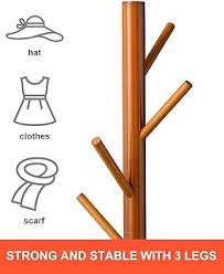 Iroko Wooden Towel Hook Rack