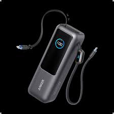 Anker A1695H11 Zolo Powerbank (25K, 165W, Built -IN USB-C And Retractable Cable)