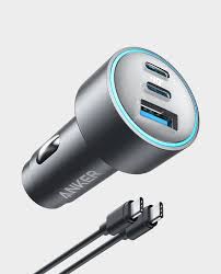 Anker Car Charger 67W (3-PORT) With USB-C Cable (B2731HA1) - Black